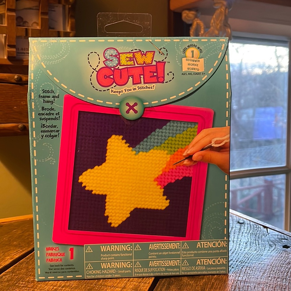 Beginners Sewing Craft “Sew Cute!” Star with Rainbow Indoor Activity